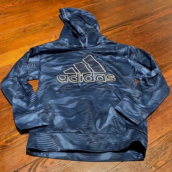 Adidas Kid’s Blue Hoodie Size 7